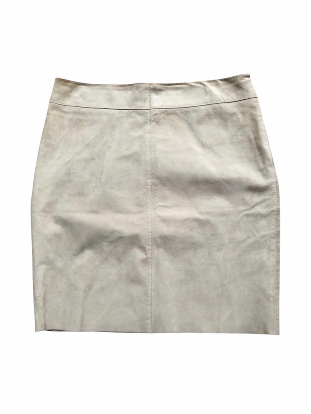 Express Tan Suede Pencil Skirt, Vintage Y2K - Size 9/10